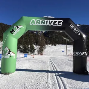 Réalisation d’arche gonflable publicitaire n°8