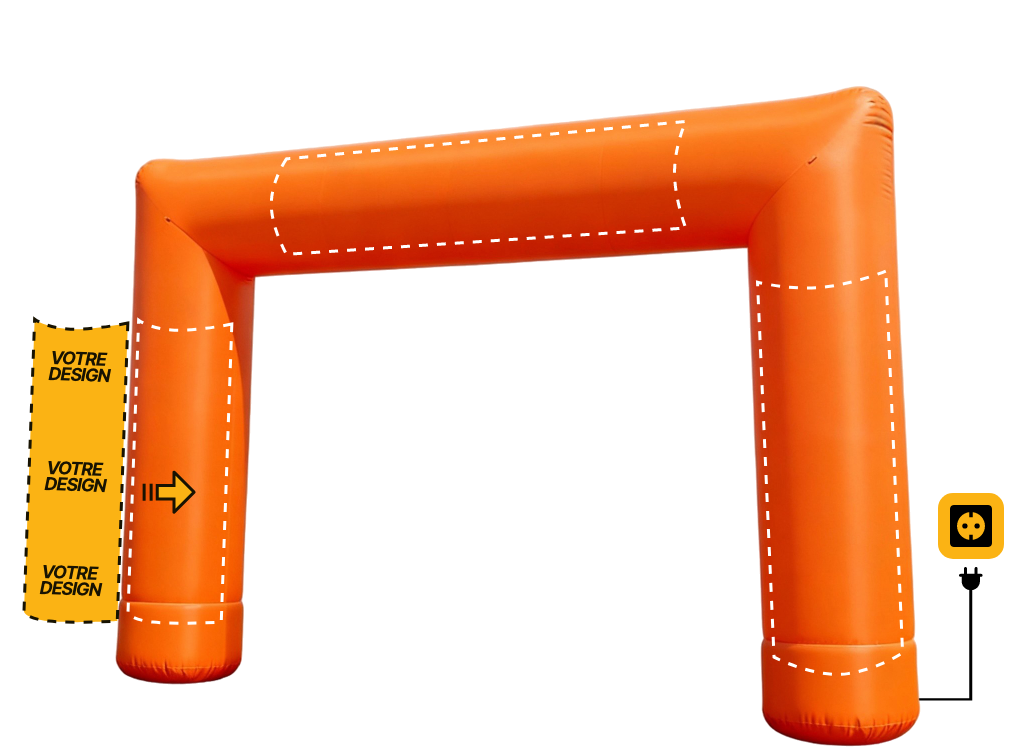 Arche publicitaire - Droite (AV)