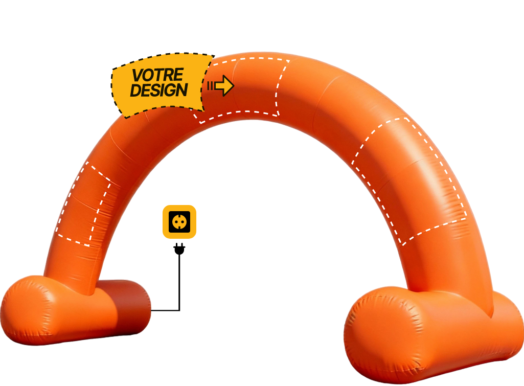 Arche publicitaire - Ronde (AV)