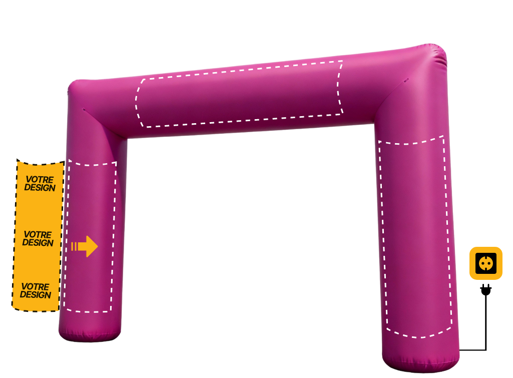 Arche publicitaire - Droite (AV)