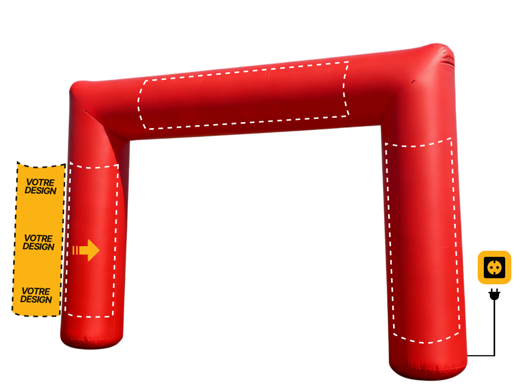 Arche publicitaire - Droite (AV)