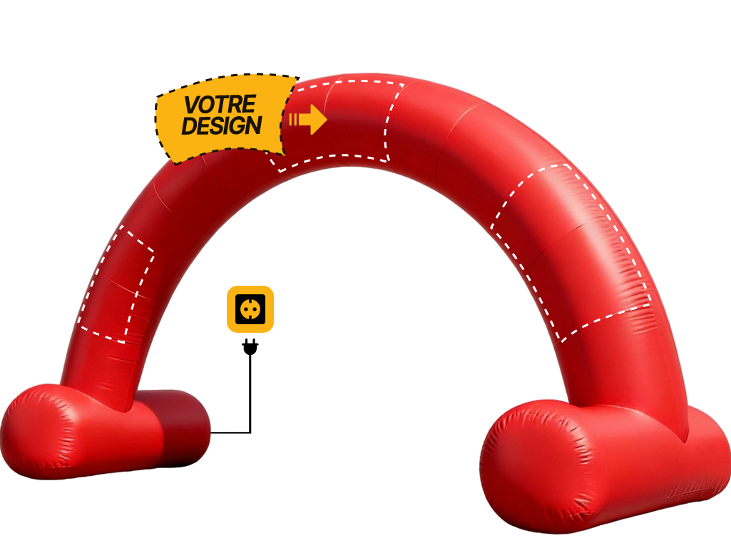 Arche publicitaire - Ronde (AV)