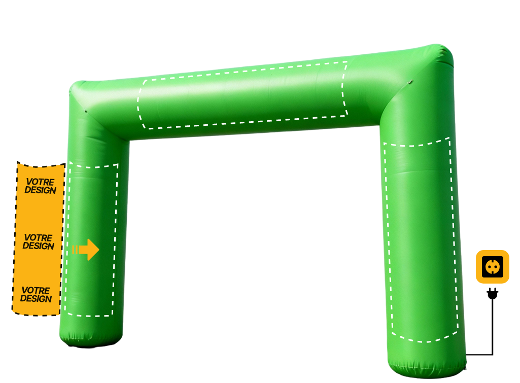 Arche publicitaire - Droite (AV)