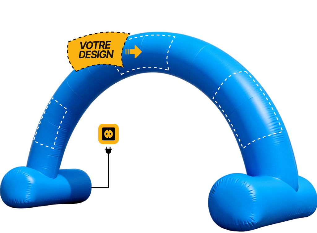 Arche publicitaire - Ronde (AV)