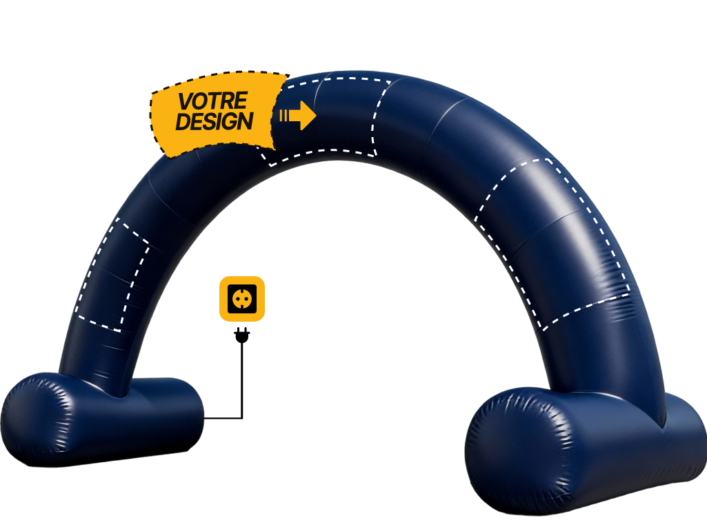 Arche publicitaire - Ronde (AV)