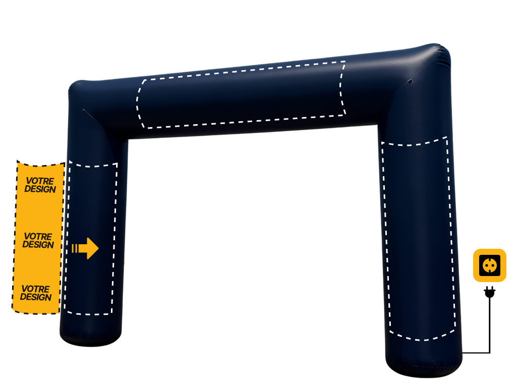 Arche publicitaire - Droite (AV)