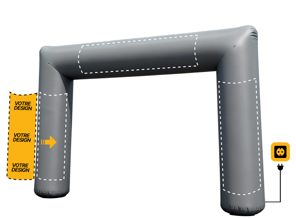 Arche publicitaire - Droite (AV)