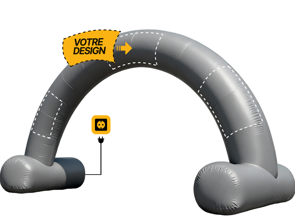 Arche publicitaire - Ronde (AV)