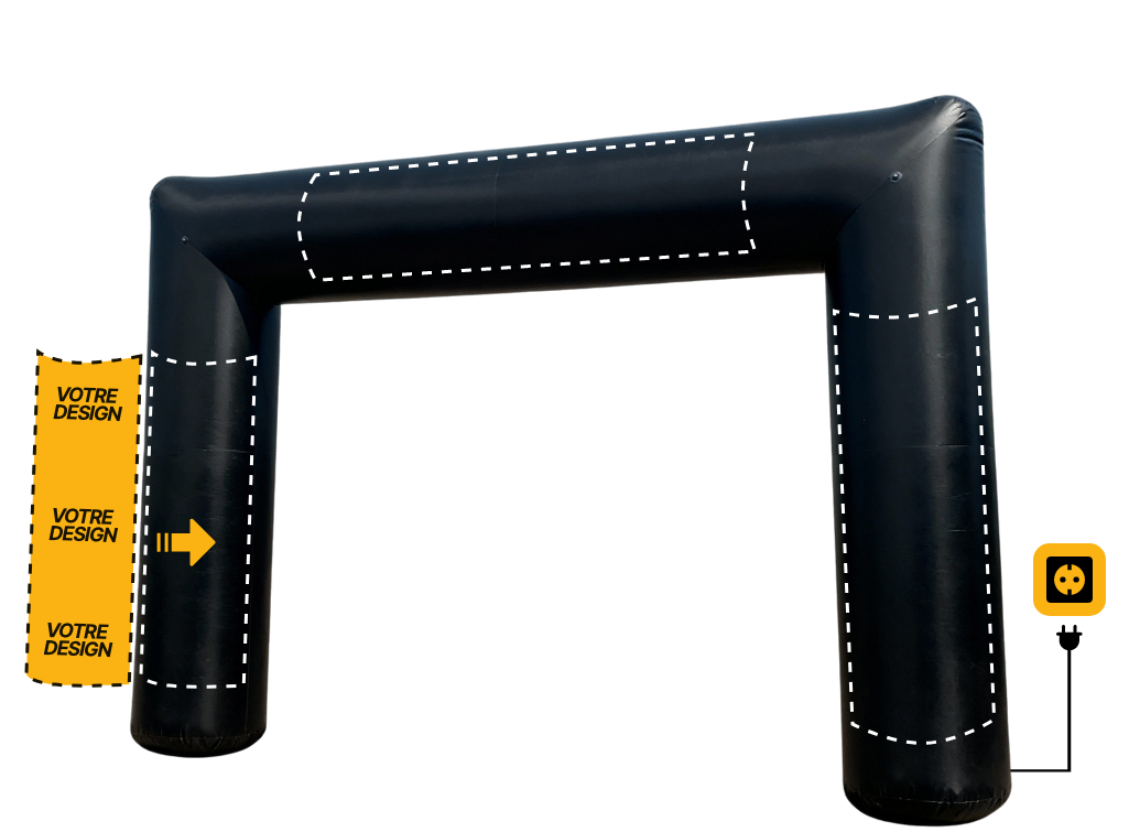 Arche publicitaire - Droite (AV)