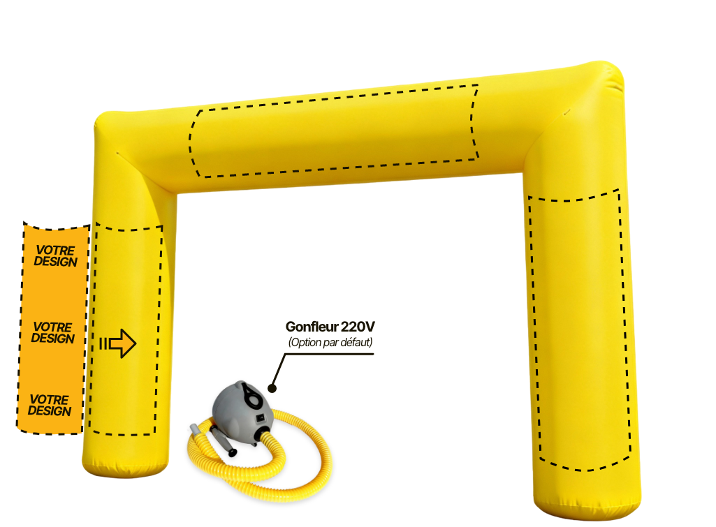 Arche publicitaire - Droite (AC)