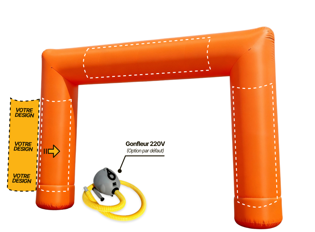 Arche publicitaire - Droite (AC)