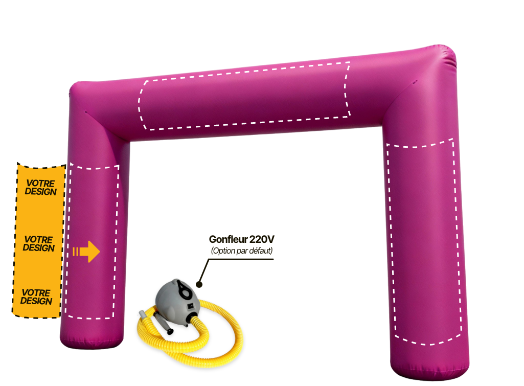 Arche publicitaire - Droite (AC)