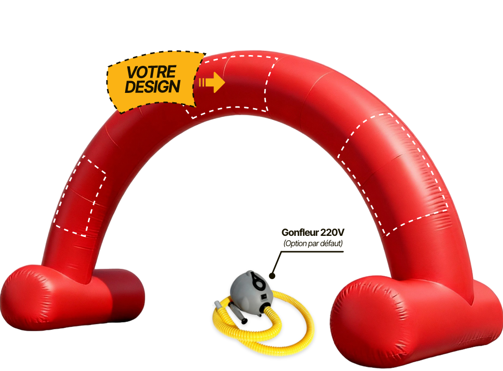 Arche publicitaire - Ronde (AC)