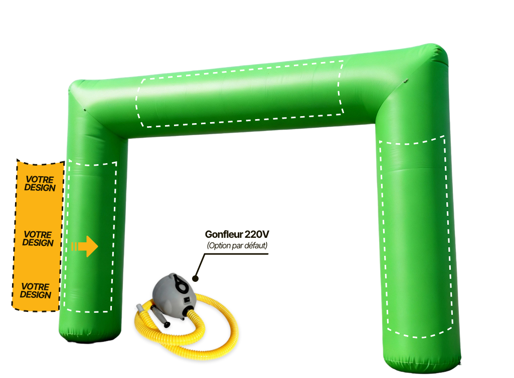 Arche publicitaire - Droite (AC)