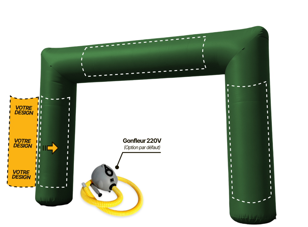 Arche publicitaire - Droite (AC)