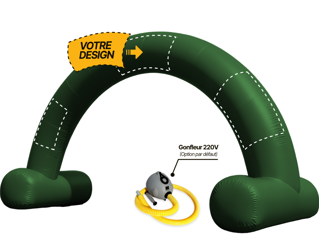 Arche publicitaire - Ronde (AC)