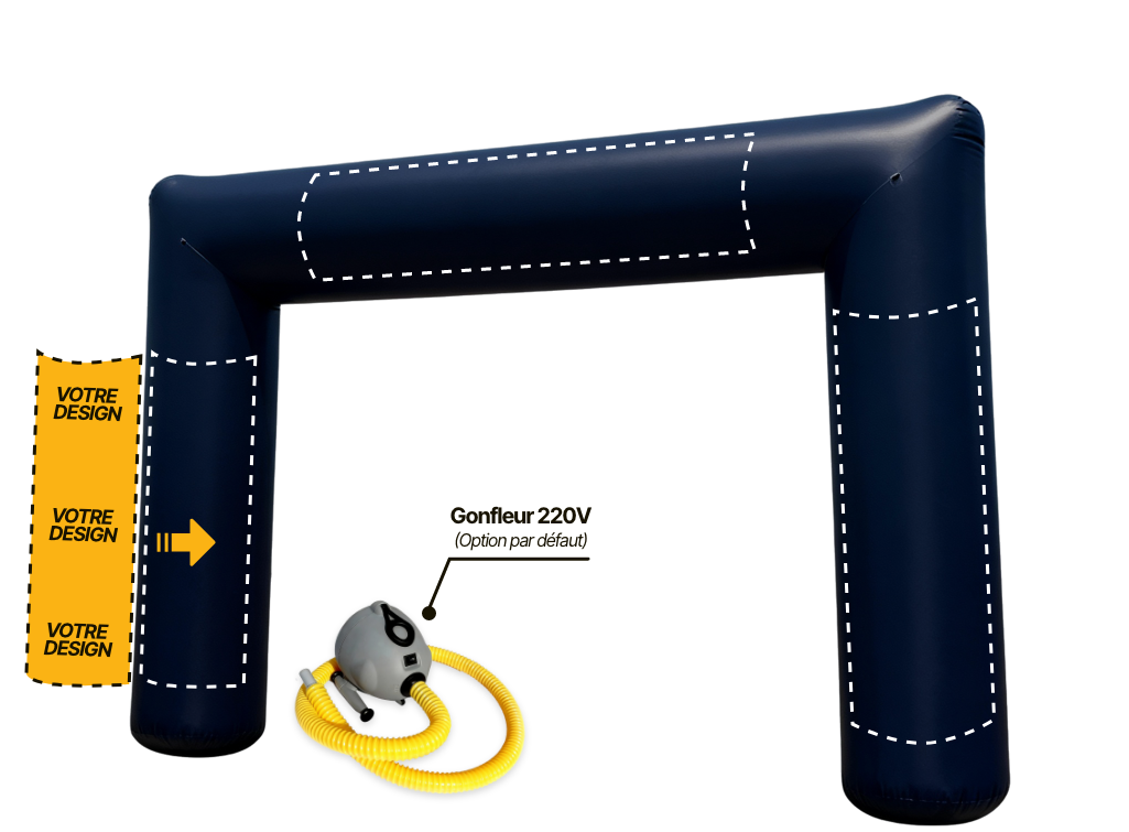 Arche publicitaire - Droite (AC)