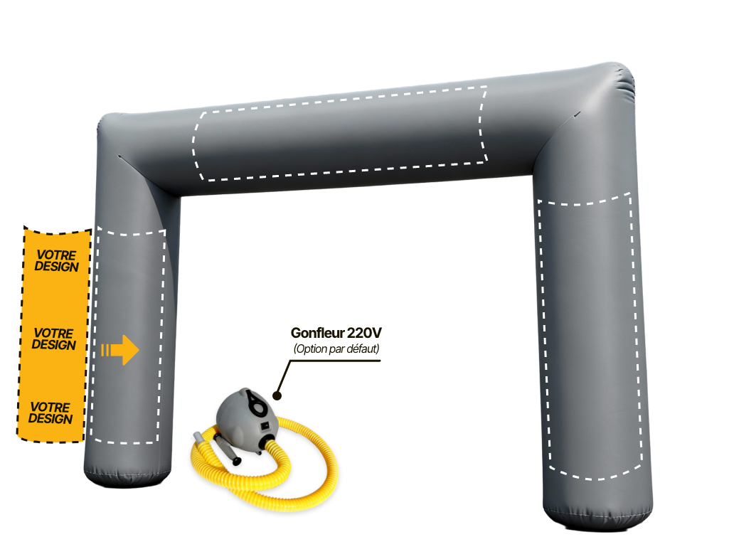 Arche publicitaire - Droite (AC)