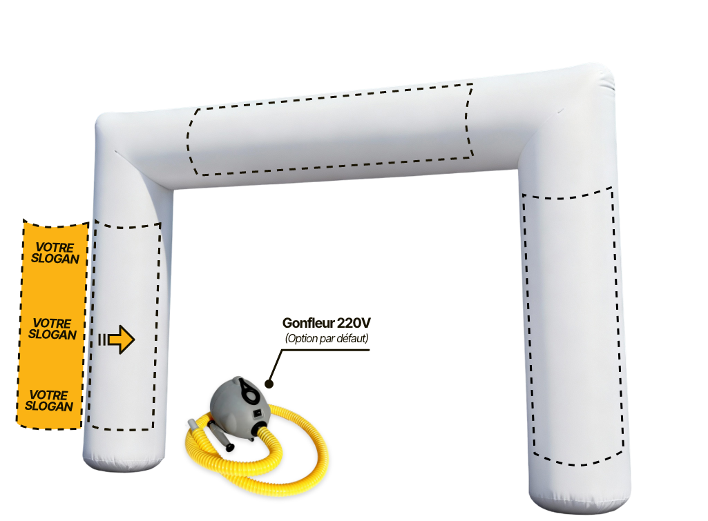 Arche publicitaire - Droite (AC)