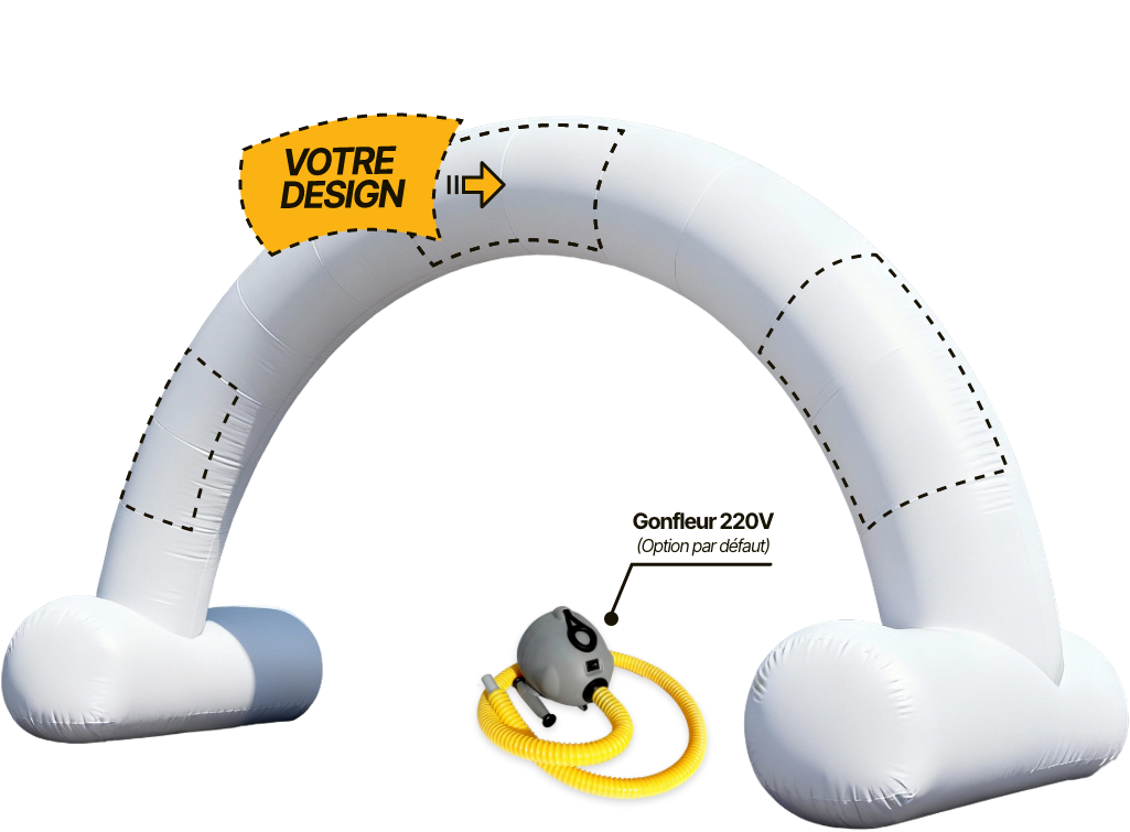 Arche publicitaire - Ronde (AC)