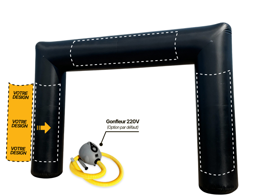 Arche publicitaire - Droite (AC)